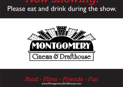 Montgomery Cinema and Drafthouse Menu